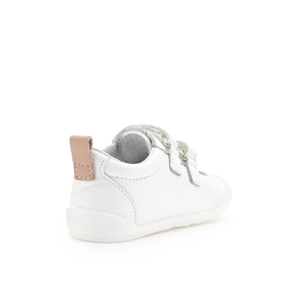 Deportiva barefoot blanco/rosa con velcro LUNA Blanditos - LUNA-346-3.jpg