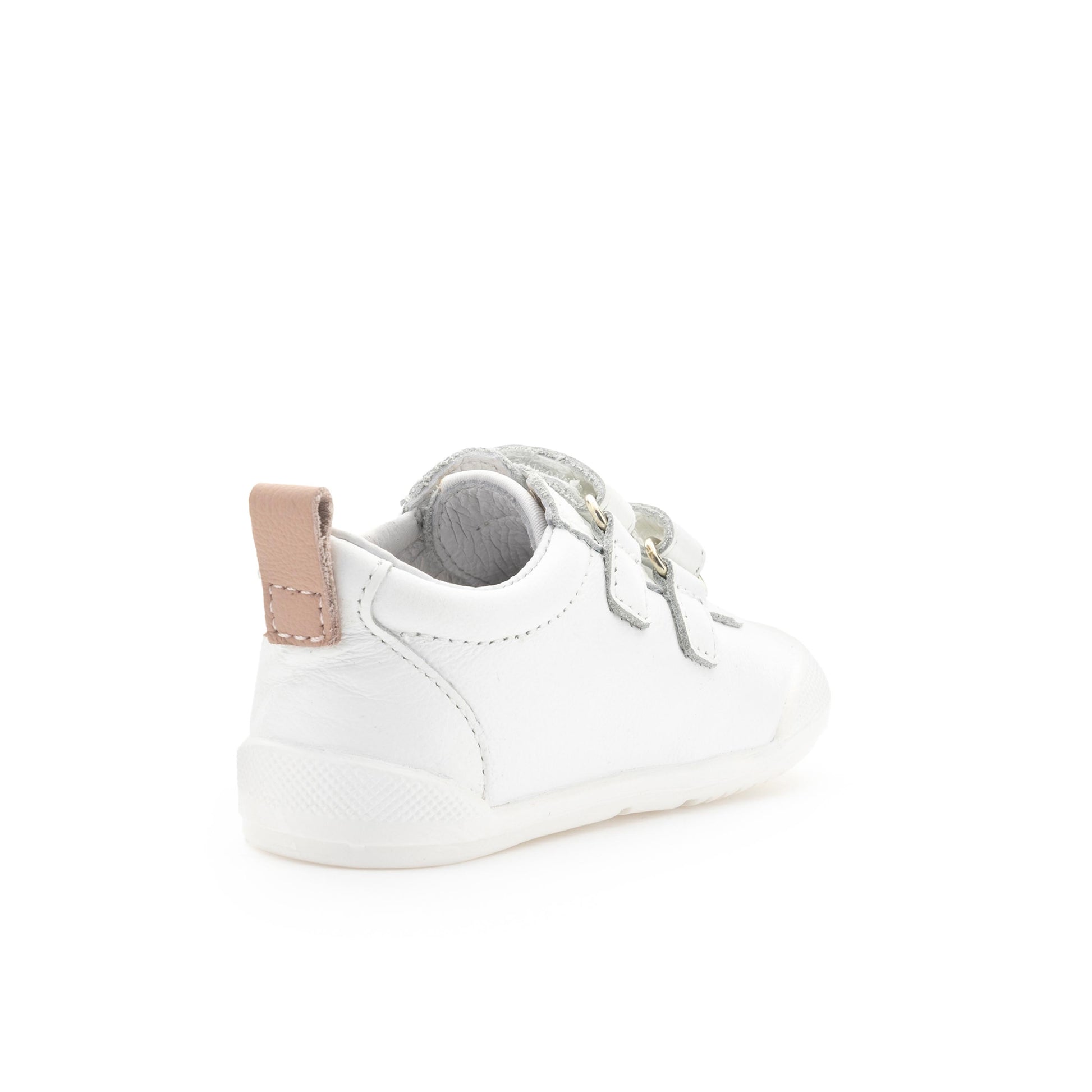 Deportiva barefoot blanco/rosa con velcro LUNA Blanditos - LUNA-346-3.jpg