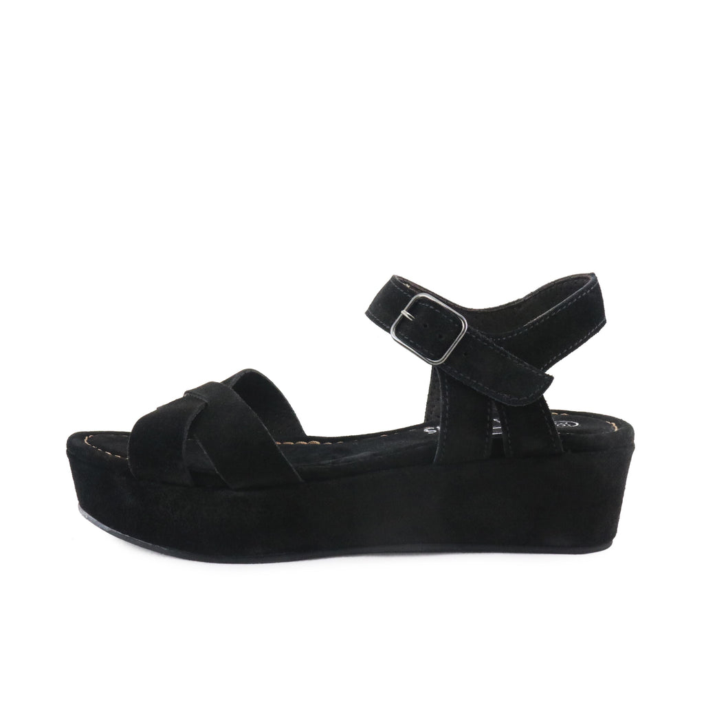 Sandalia de plataforma negro con hebilla LUXUCRUZ Jeromín - LUXUCRUZ-31-1.jpg