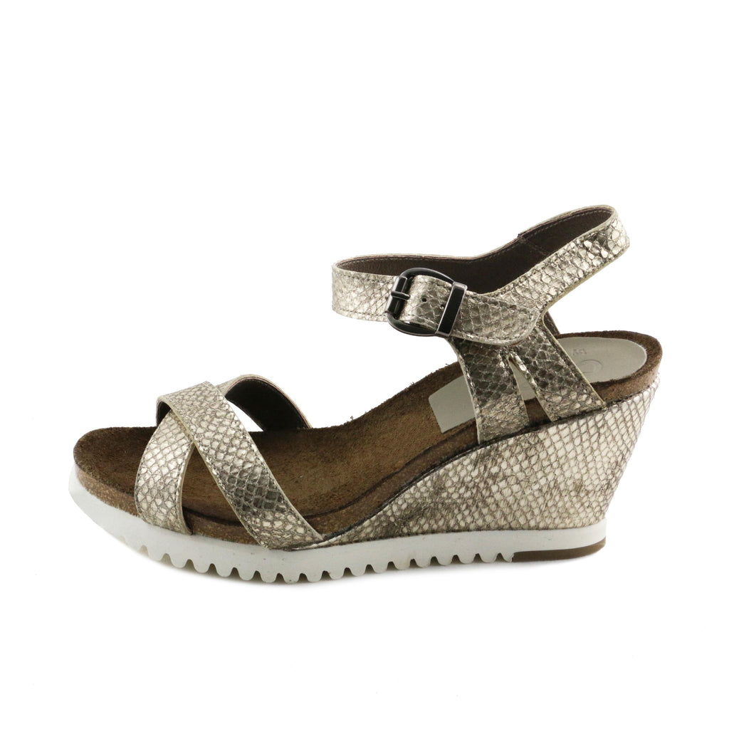 Sandalia de cuña champán con hebilla M1301 Pepa&Cris - M1301-110-1.jpg