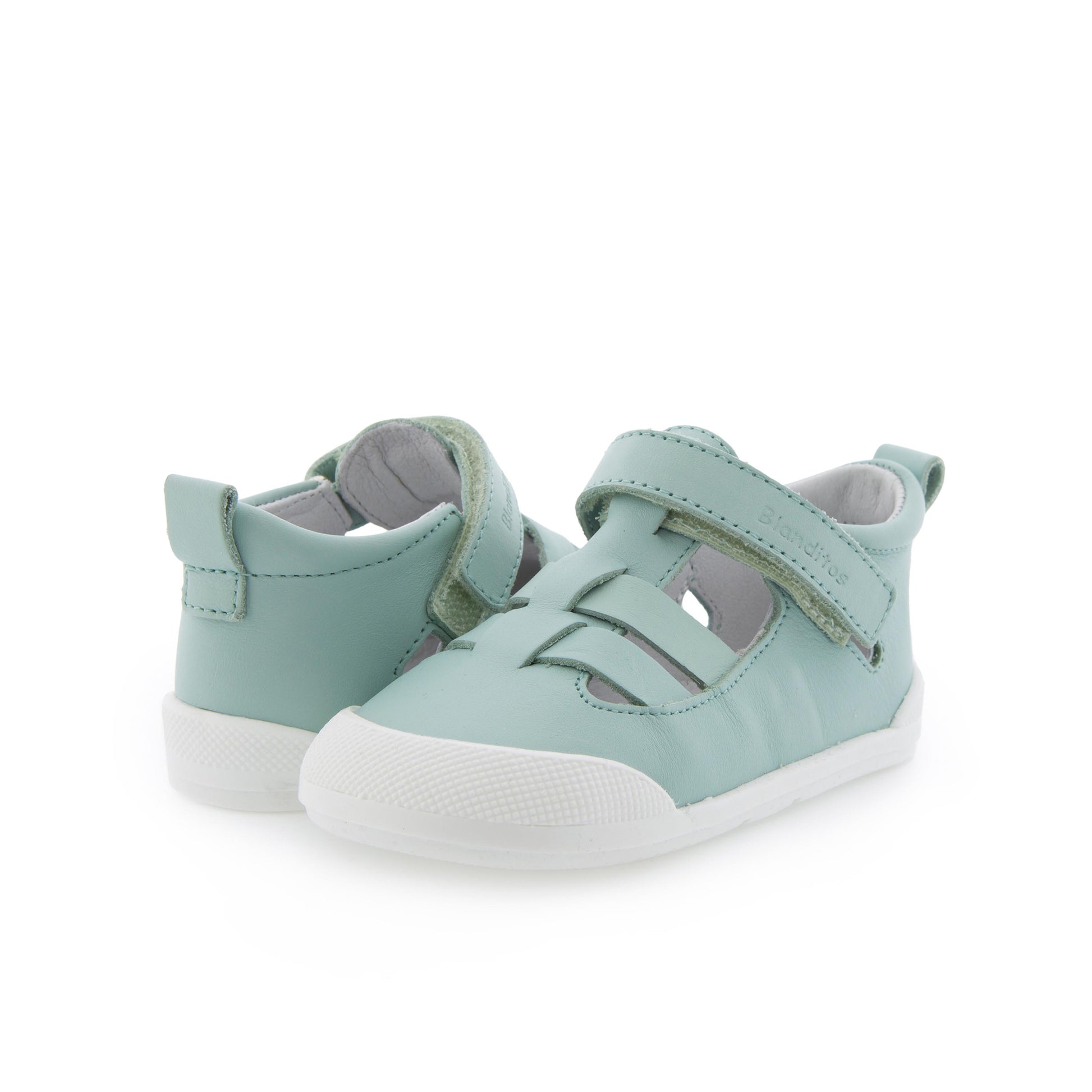 Pepito barefoot verde agua con velcro MARP de Blanditos - MARP-105-2.jpg