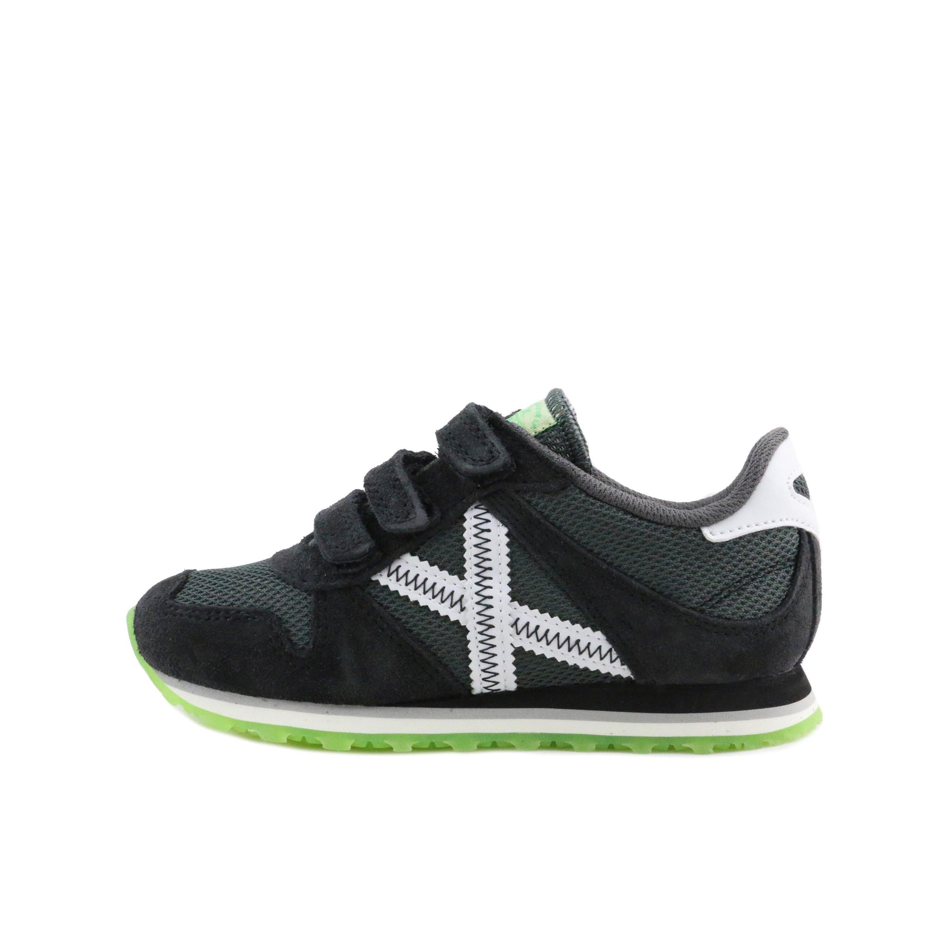 Deportiva gris/verde con velcro MASSANAVEL de Munich - MASSANAVEL-217-1.jpg