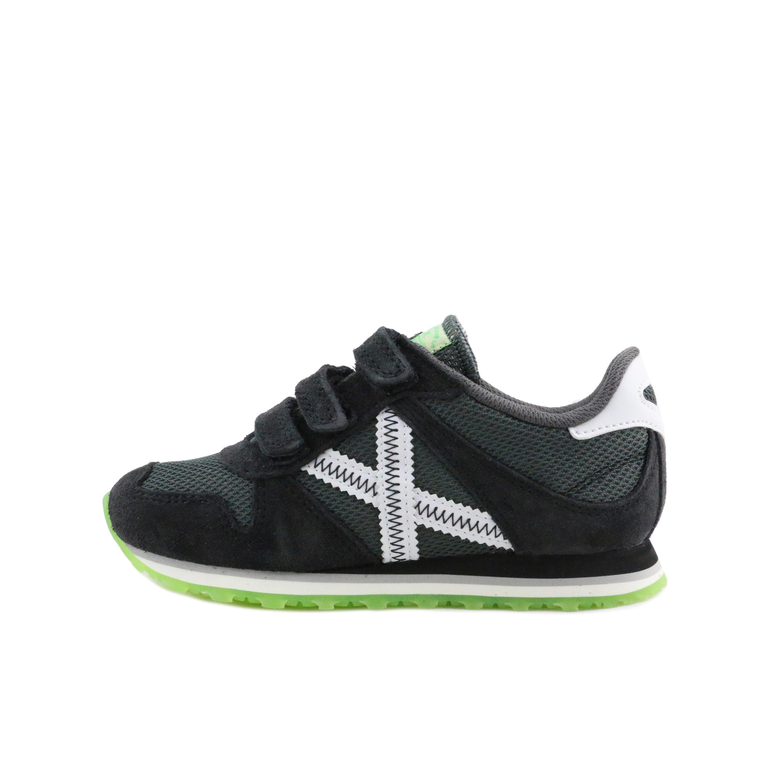 Deportiva gris/verde con velcro MASSANAVEL de Munich - MASSANAVEL-217-1.jpg