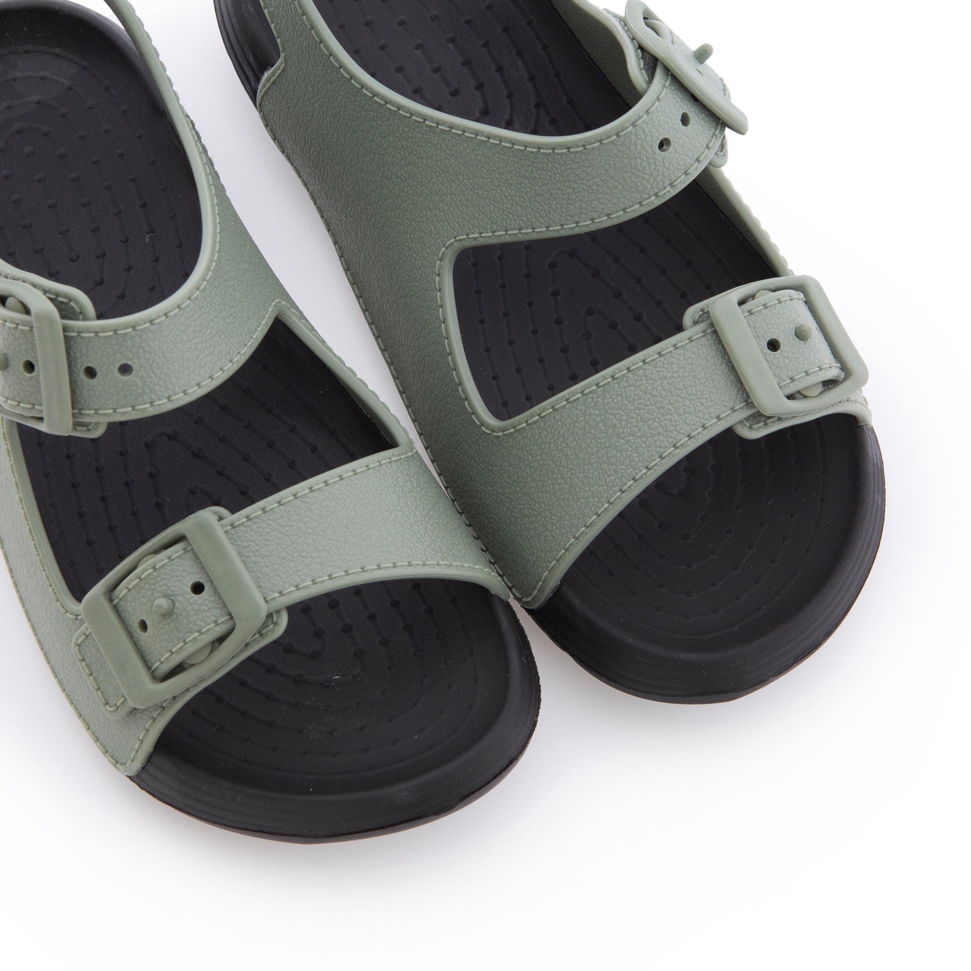 Sandalia kaki/negro con velcro MAUI de Igor - MAUI-420-6.jpg