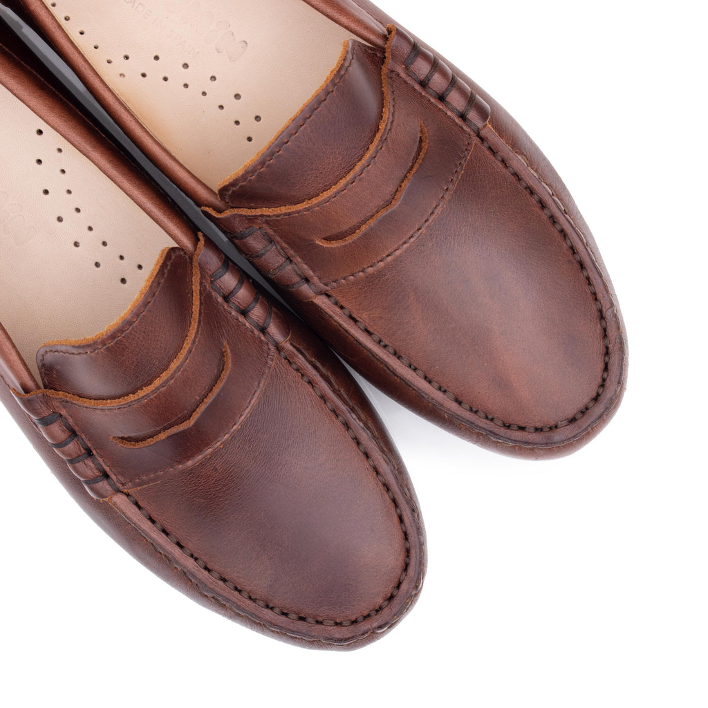 Mocasín marrón con antifaz de verano MED de Jeromín - MED-12-6.jpg