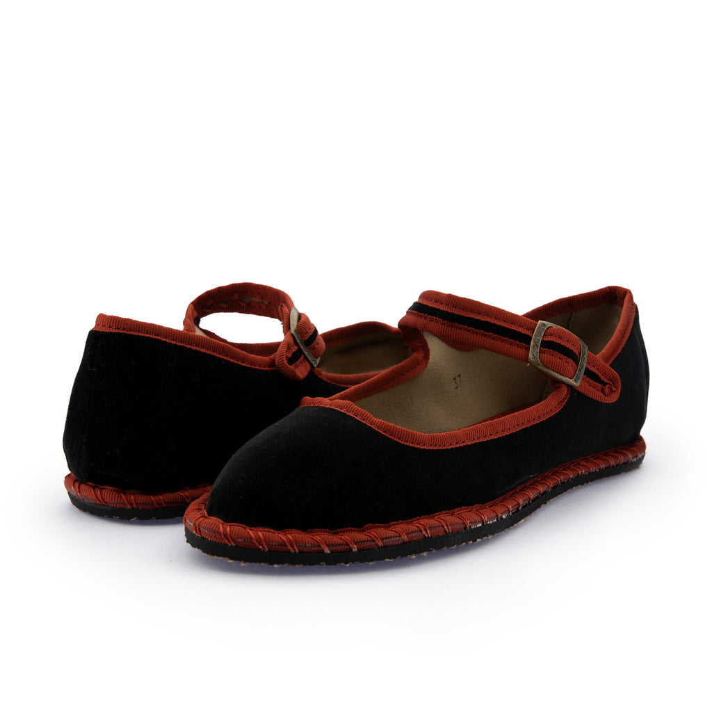 Mercedita veneciana negro/teja de hebilla MERTOP Pepa&Cris - MERTOP-462-2.jpg