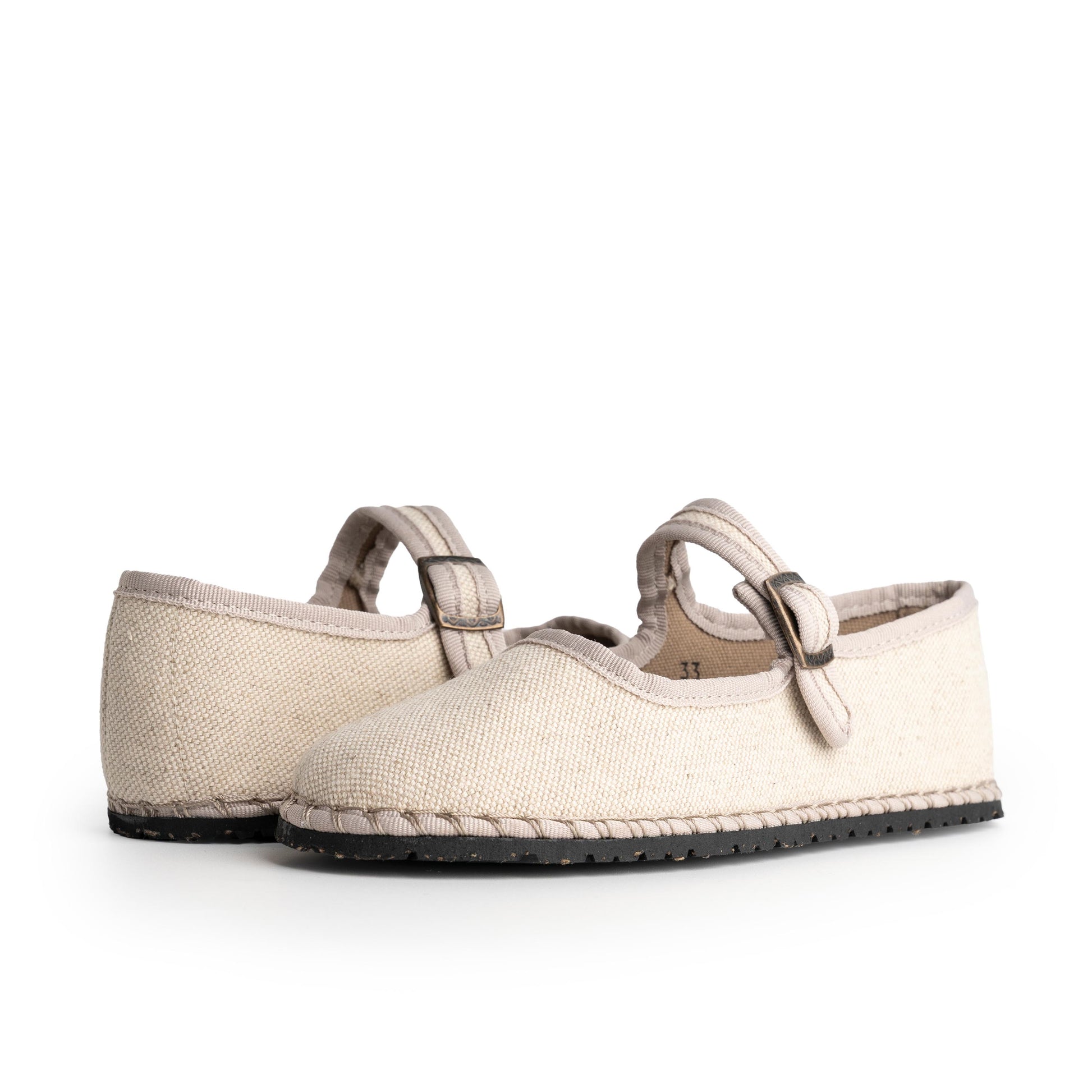 Mercedita veneciana lino beige MERTOP90 Pepa & Cris