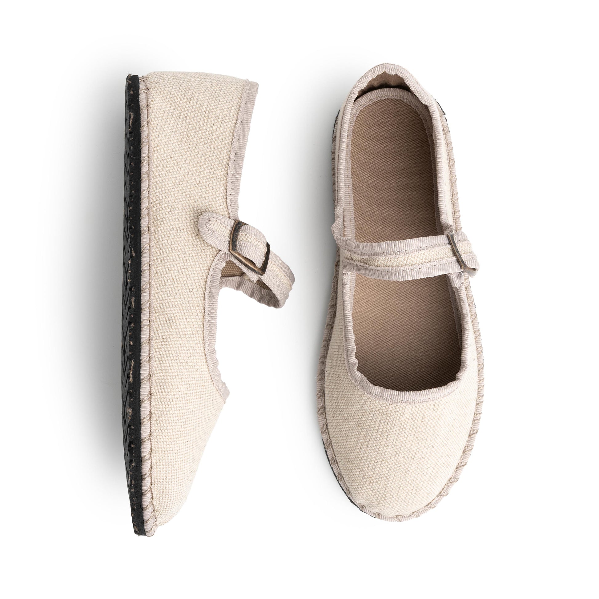 Mercedita veneciana lino beige MERTOP90 Pepa & Cris