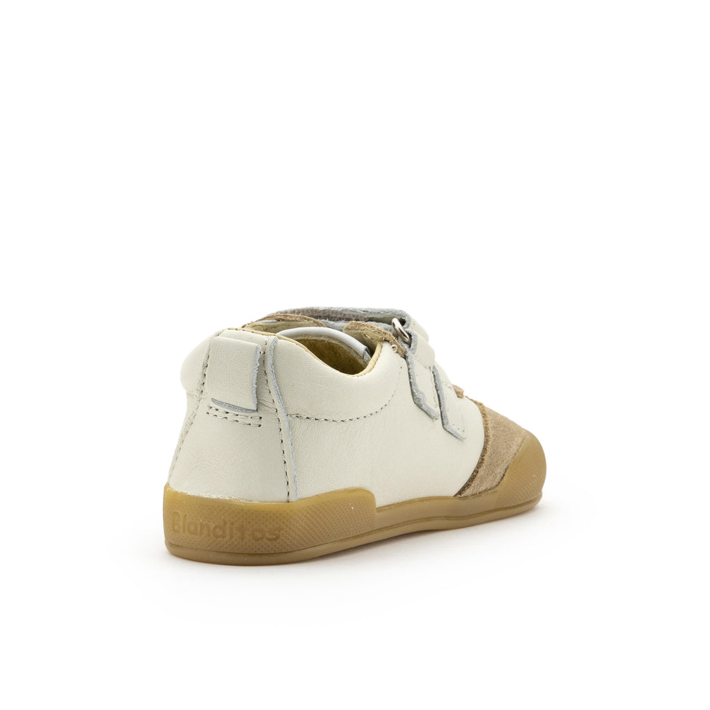 Deportiva barefoot beige/azul con velcro MILAN Blanditos - MILAN-472-3.jpg