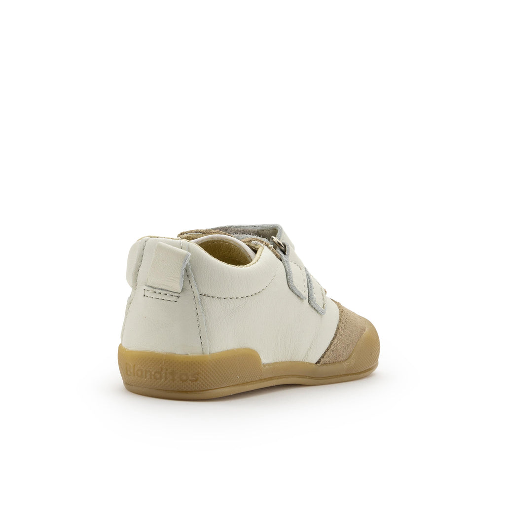 Deportiva barefoot beige/burdeos con velcro MILAN Blanditos - MILAN-525-3.jpg