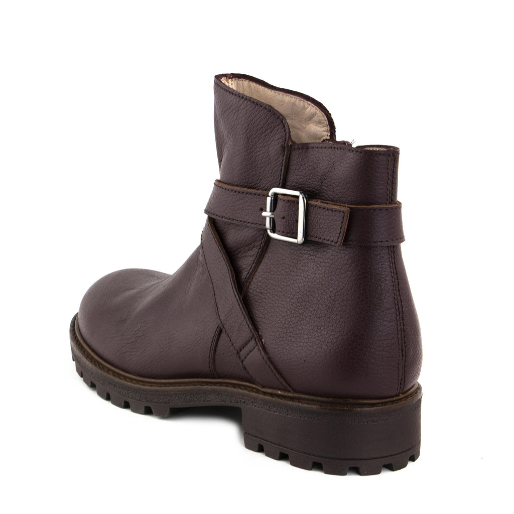 Botín burdeos con cremallera MIMOS de Unisa - MIMOS-13-4.jpg