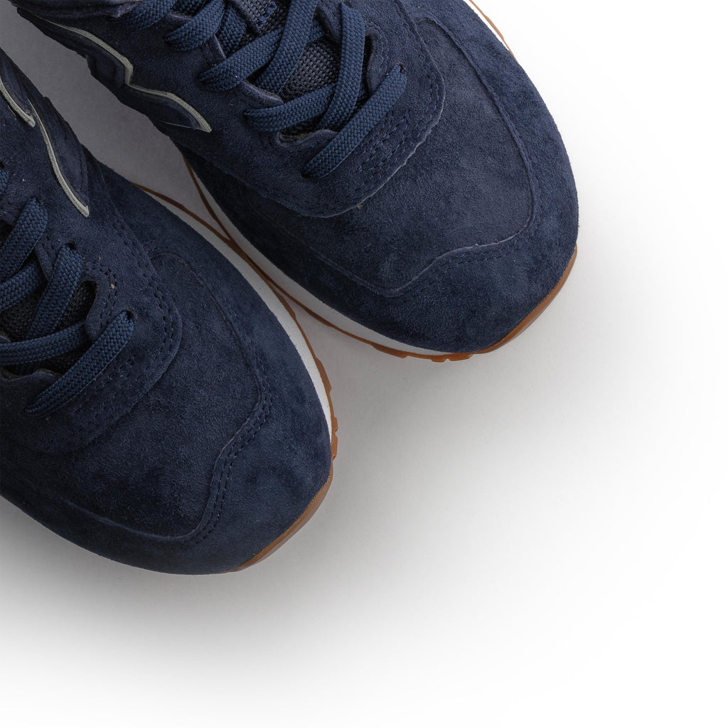 Deportiva ante azul con cordón ML574EPA New Balance