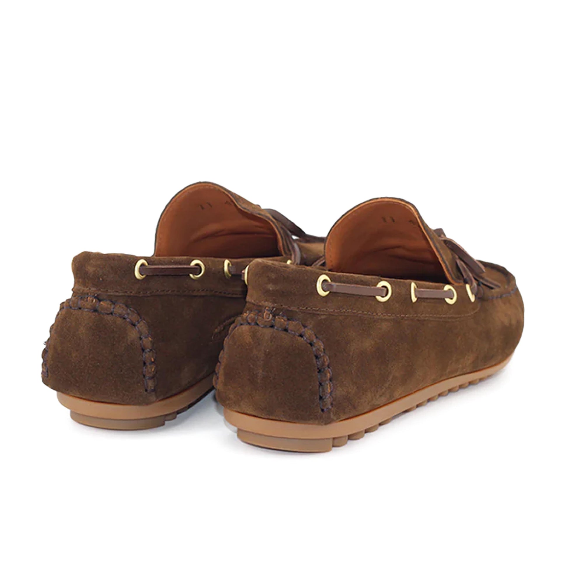Mocasín serraje marrón MOC11 Castellano