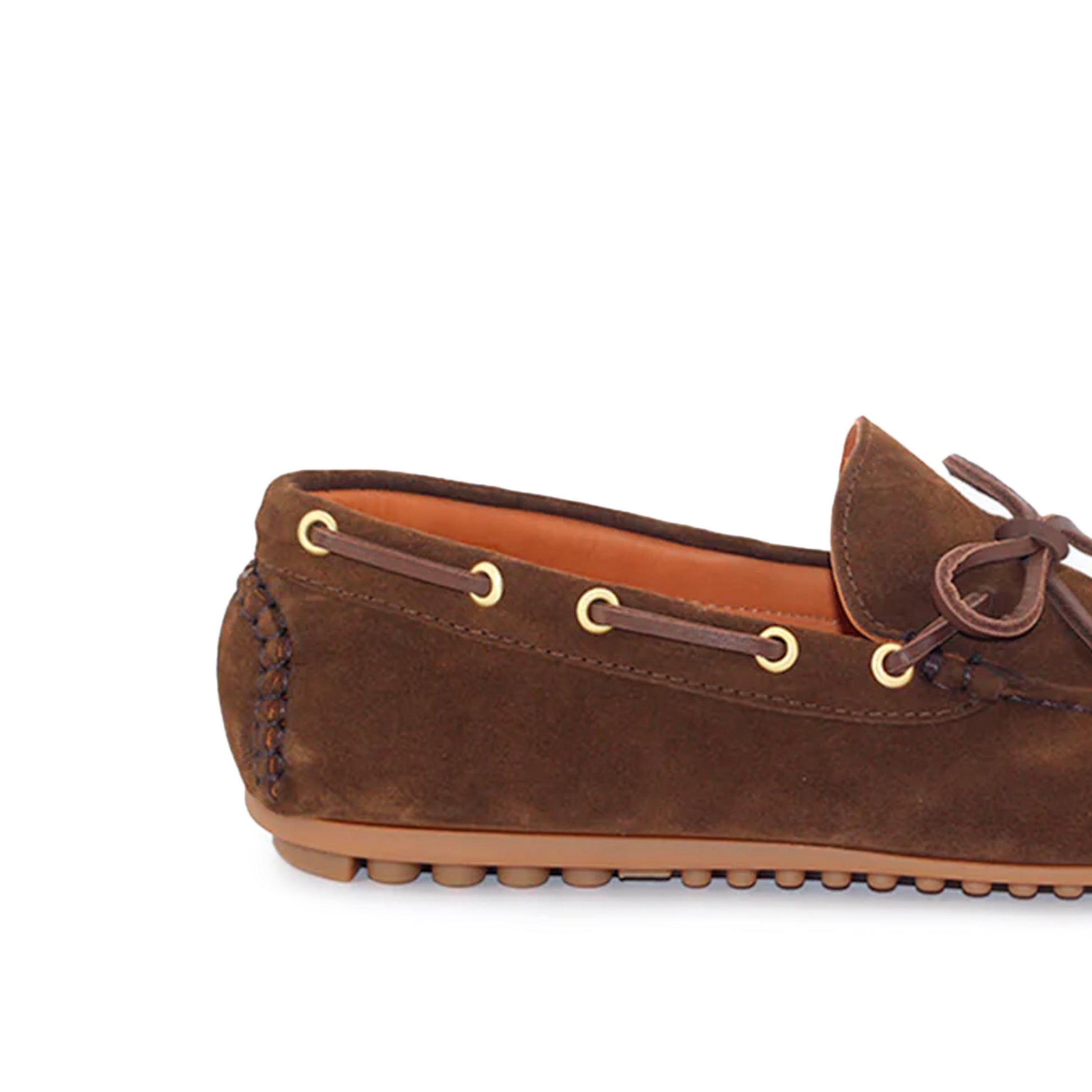 Mocasín serraje marrón MOC11 Castellano