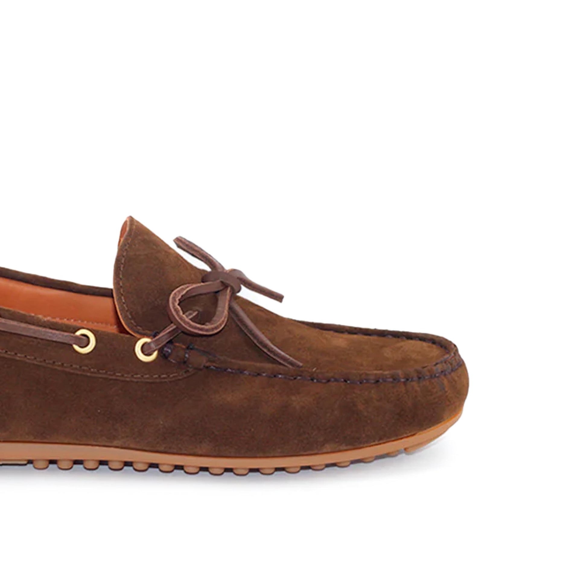 Mocasín serraje marrón MOC11 Castellano