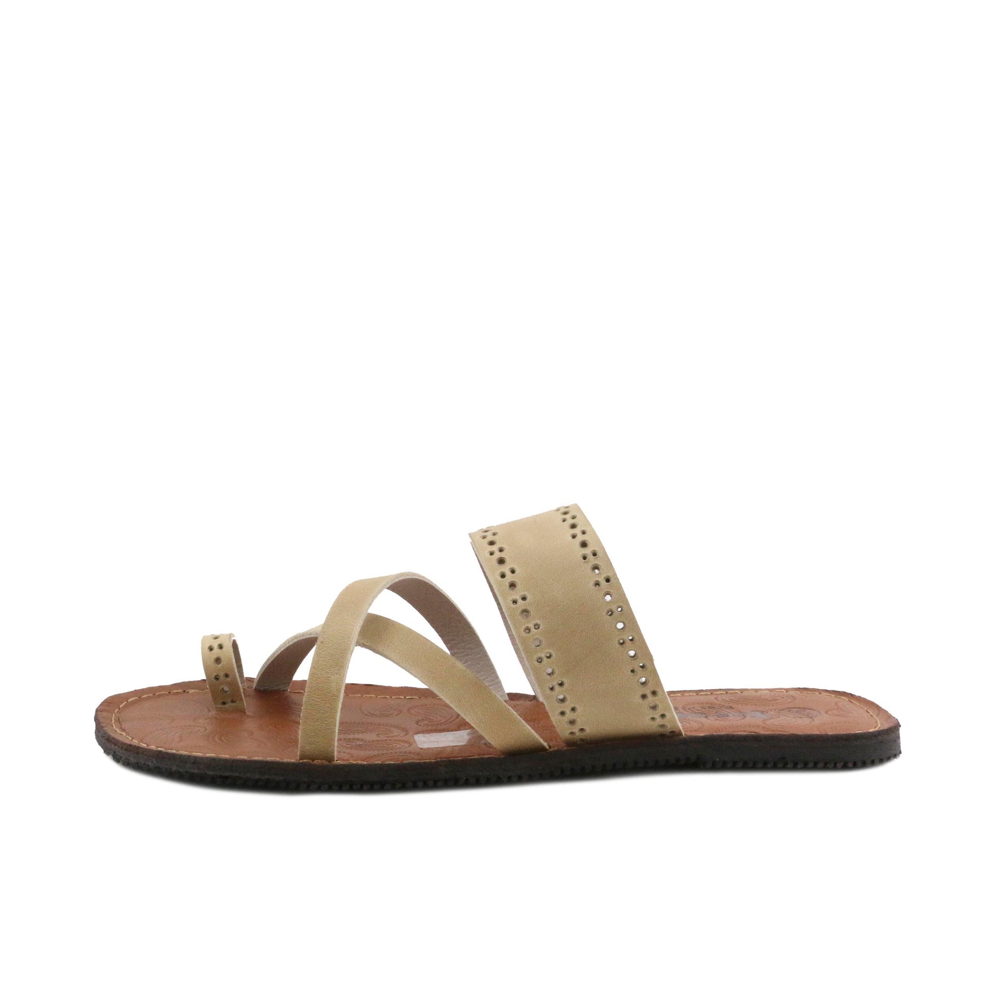 Sandalia plana beige oscuro MORANO de Jeromín - MORANO-0-1.jpg