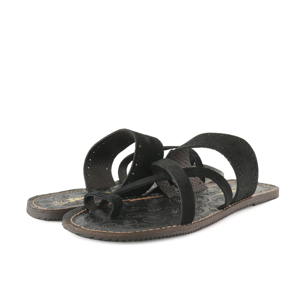 Sandalia plana serraje negro MORANO de Jeromín - MORANO-31-2.jpg