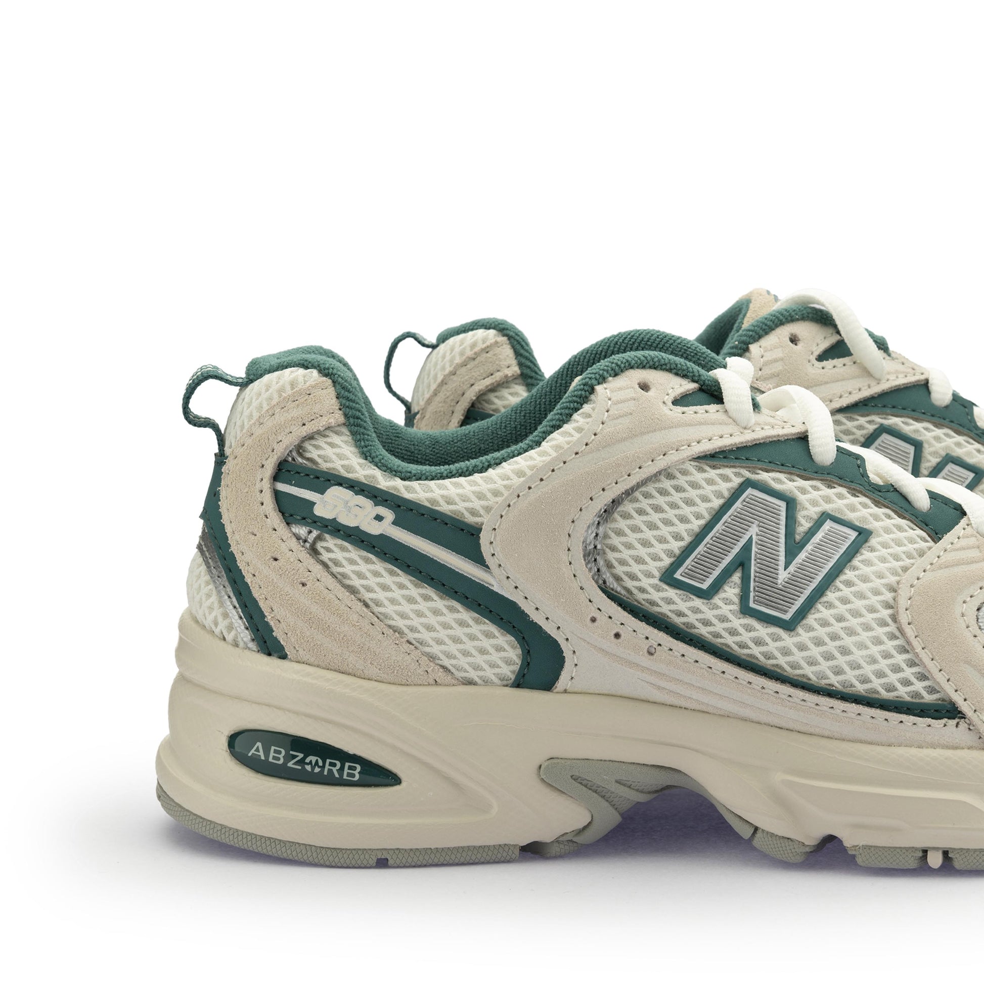 Deportiva beige/verde con cordón MR530QA de New Balance - MR530QA-470-5.jpg