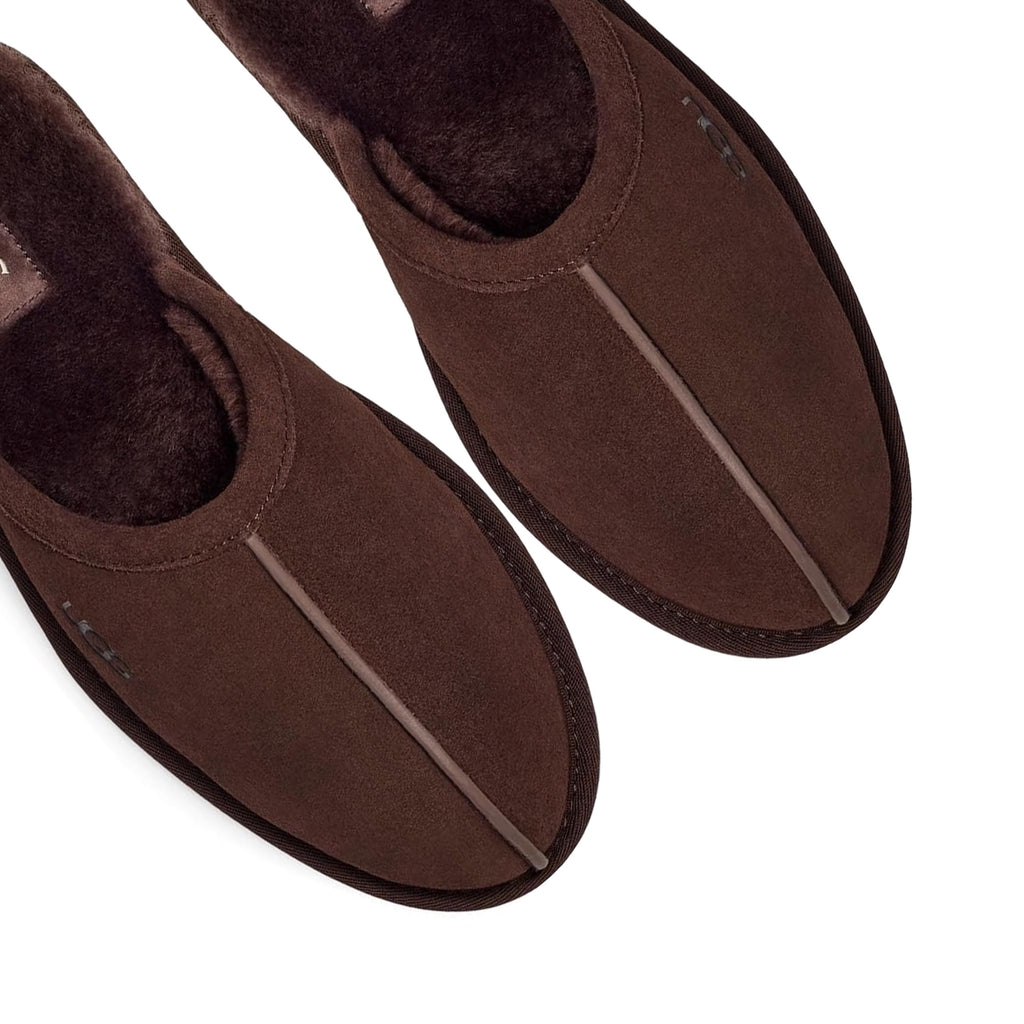 Zapatilla casa serraje marrón MSCUFF UGG