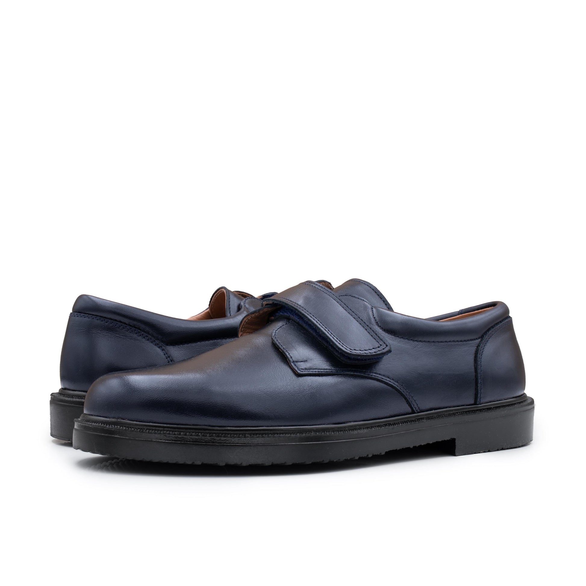 Blucher azul para el colegio con velcro N610 de Jeromín - N610-7-2.jpg