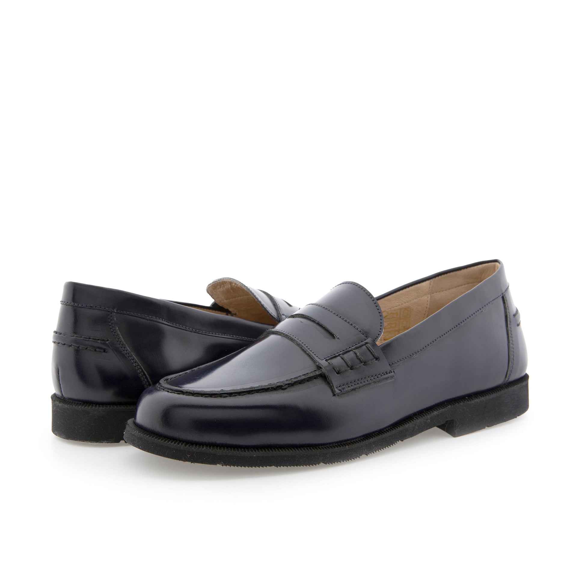 Mocasín florentic azul con antifaz N620 de Jeromín - N620-1-2.jpg