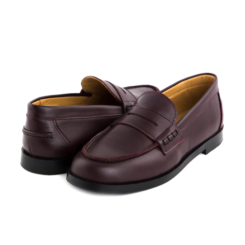 Mocasín burdeos con antifaz N620 de Jeromín - N620-13-2.jpg