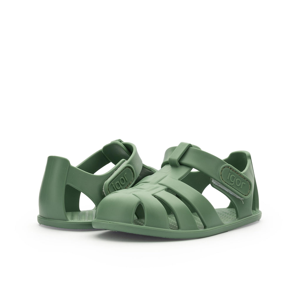 Cangrejera barefoot verde con velcro NEMO de Igor - NEMO-14-2.jpg