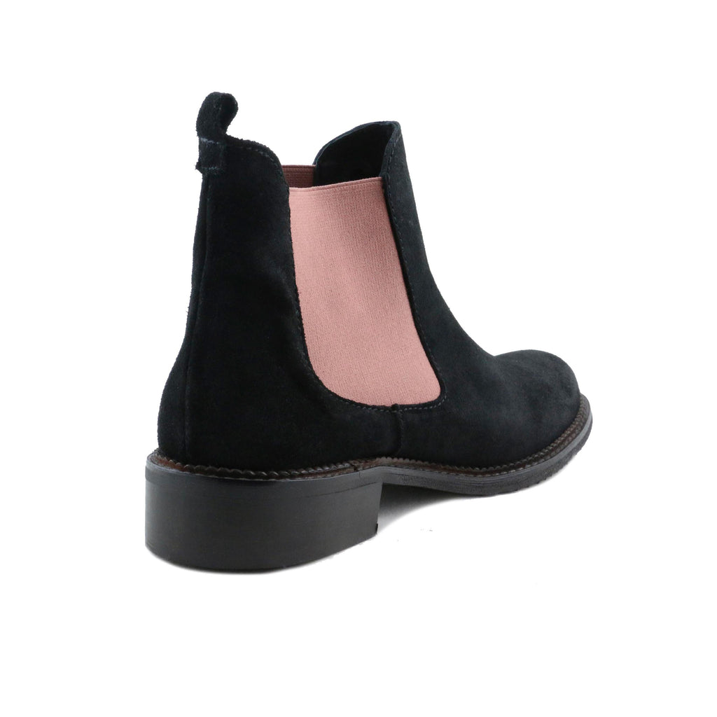 Botín serraje negro con elástico NEOLI de Jeromín - NEOLI-31ROSA-3.jpg