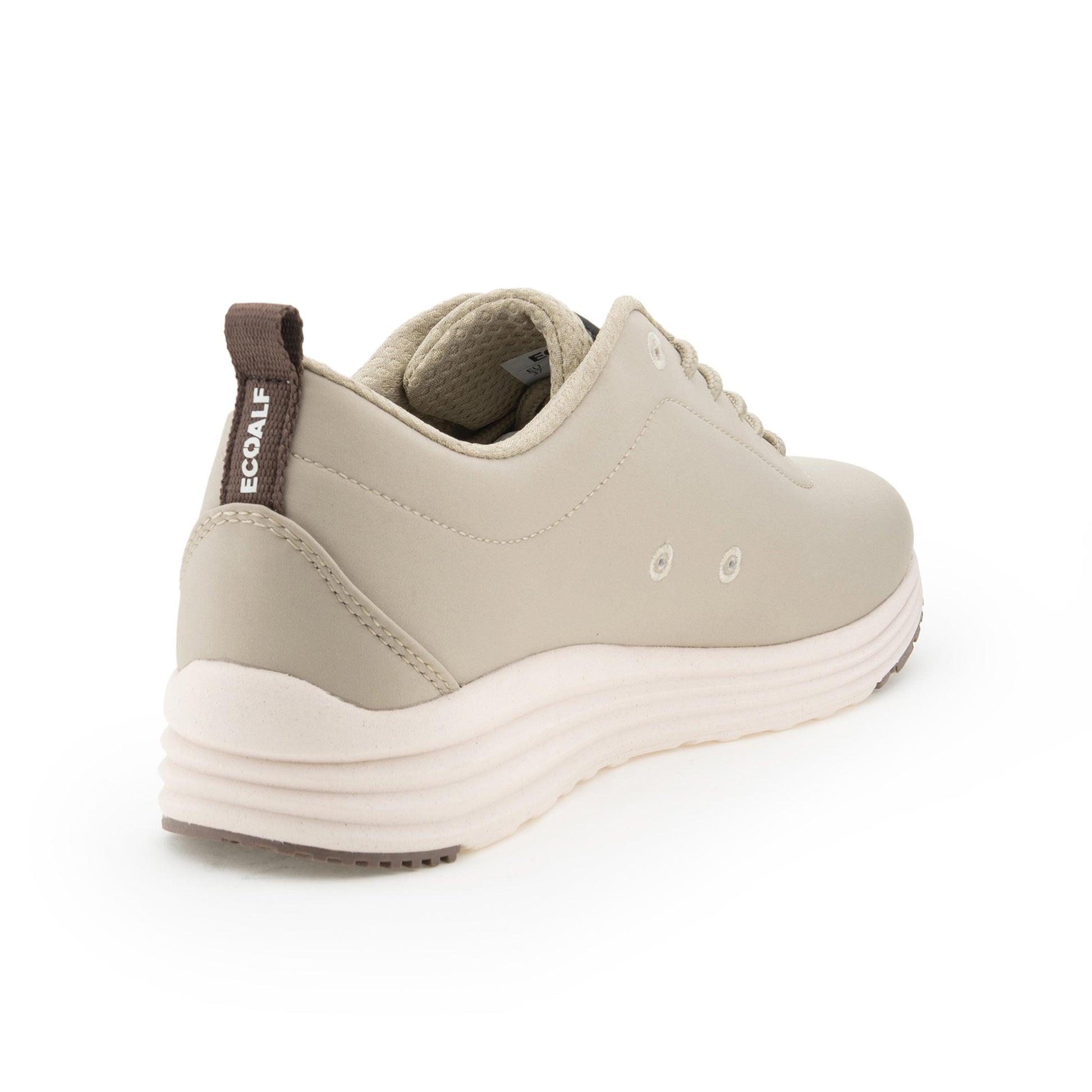 Deportiva beige oscuro con cordón OREGONALF de Ecoalf - OREGONALF-0-3.jpg