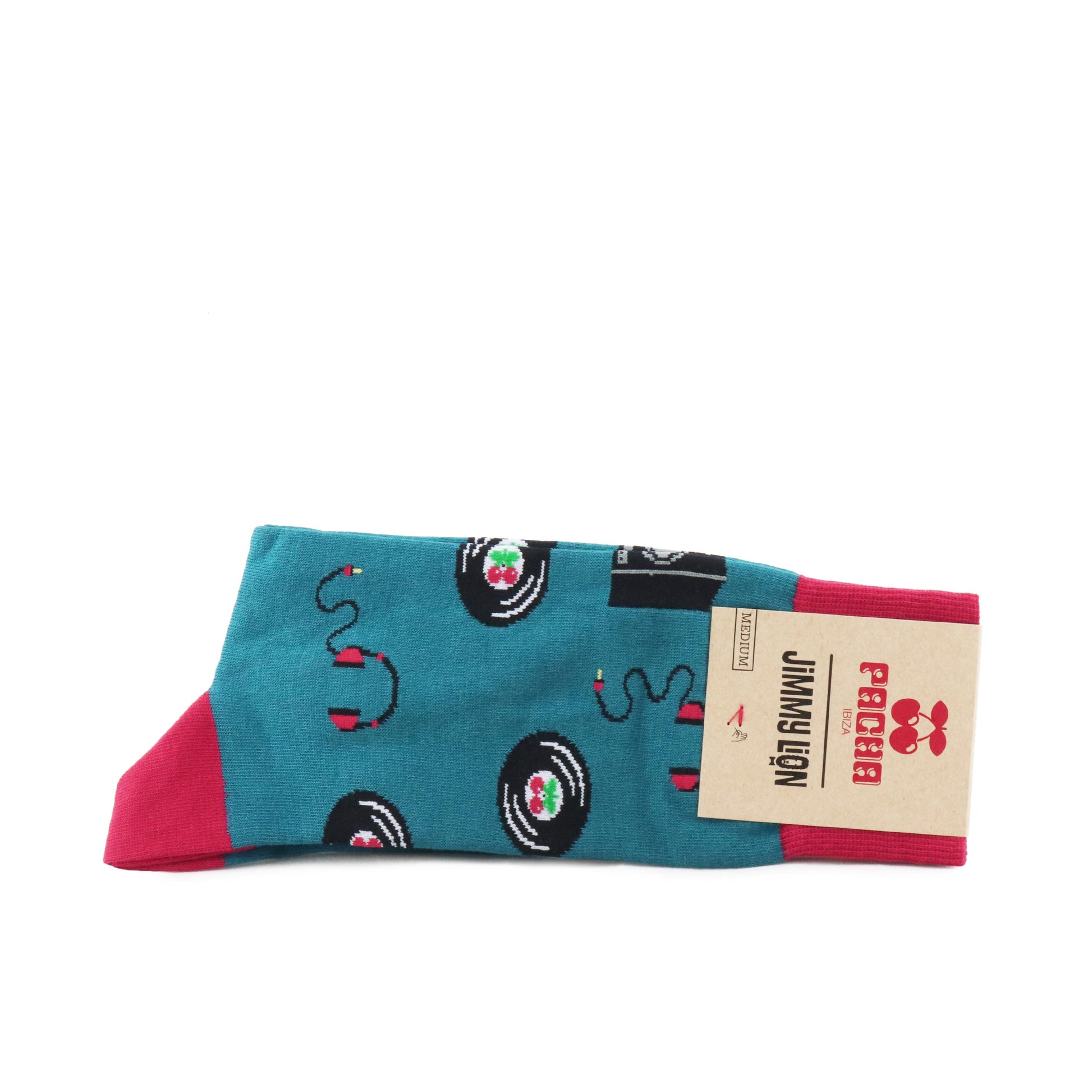 Calcetín corto turquesa PACHACLUB de Jimmy Lion - PACHACLUB-58-2.jpg