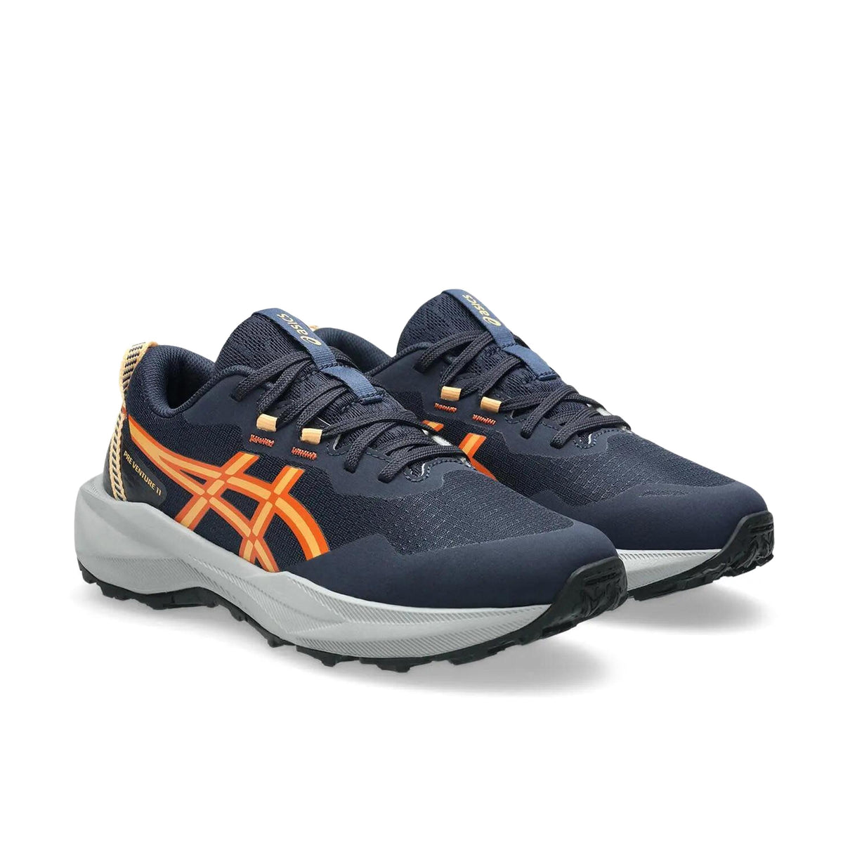 Deportiva azul/naranja PREVENTURE11GS Asics
