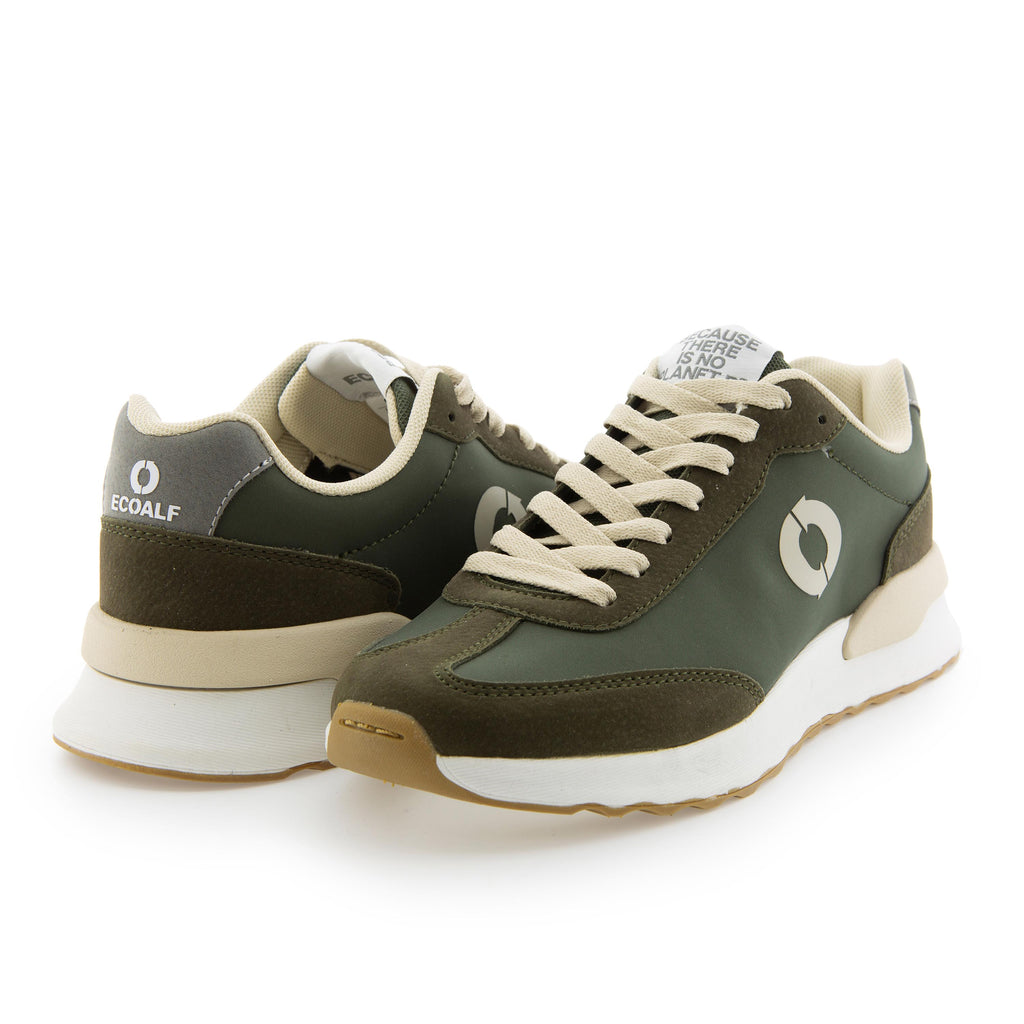 Deportiva verde/beige con cordón PRINCEALF de Ecoalf - PRINCEALF-523-2.jpg