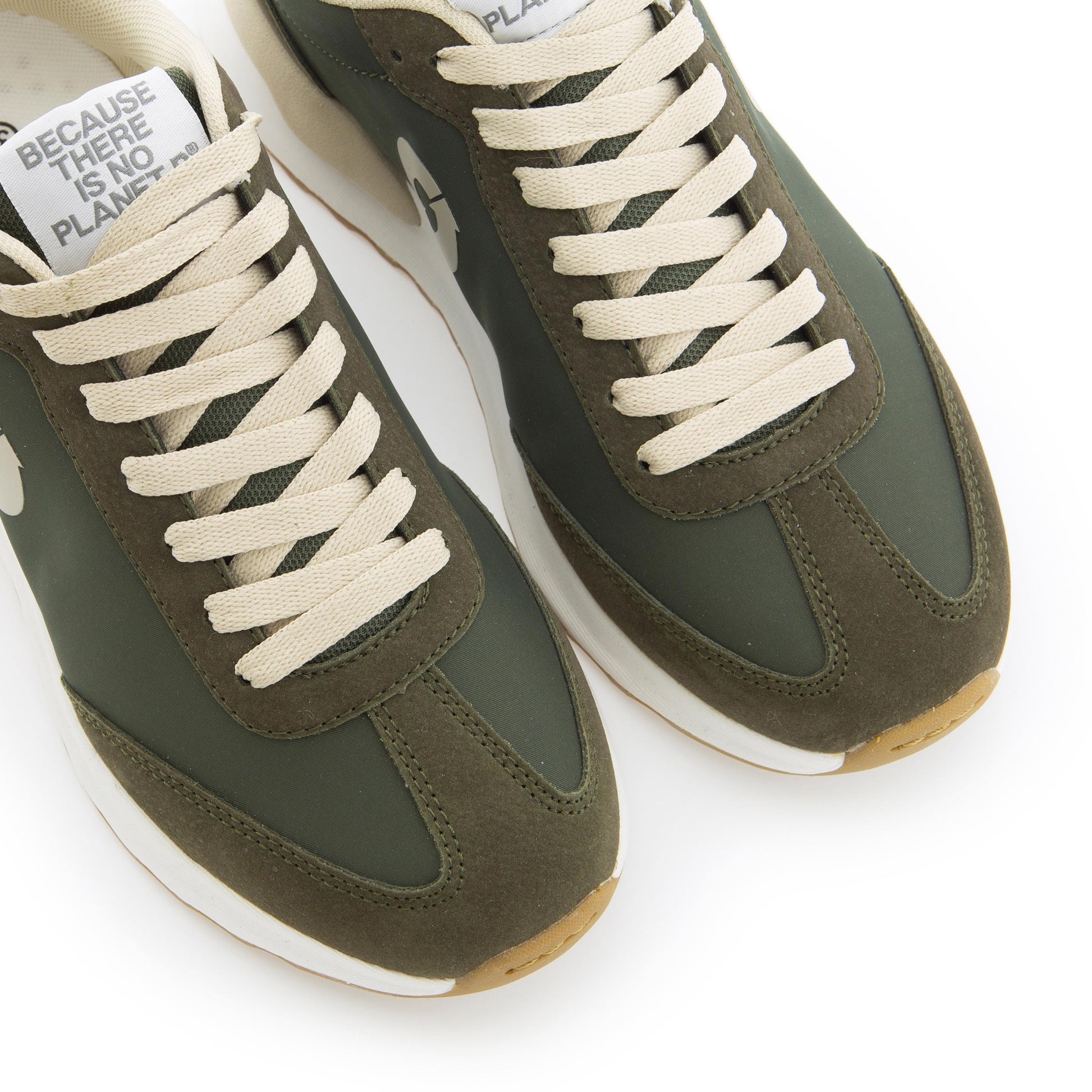 Deportiva verde/beige con cordón PRINCEALF de Ecoalf - PRINCEALF-523-6.jpg