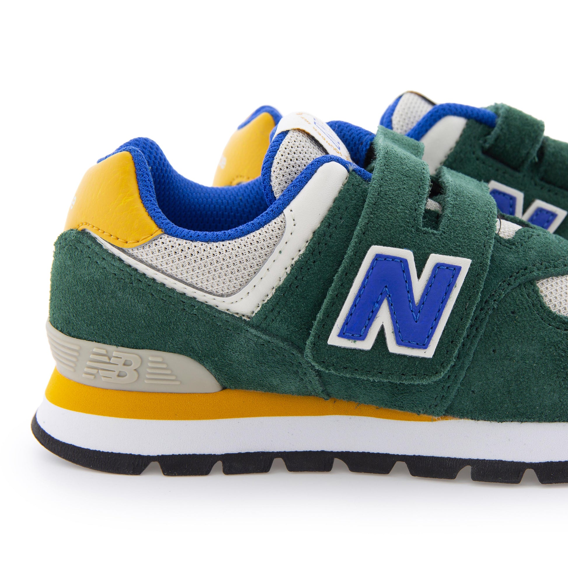 Deportiva ante verde con velcro PV574DG2 New Balance - PV574DG2-159-5.jpg