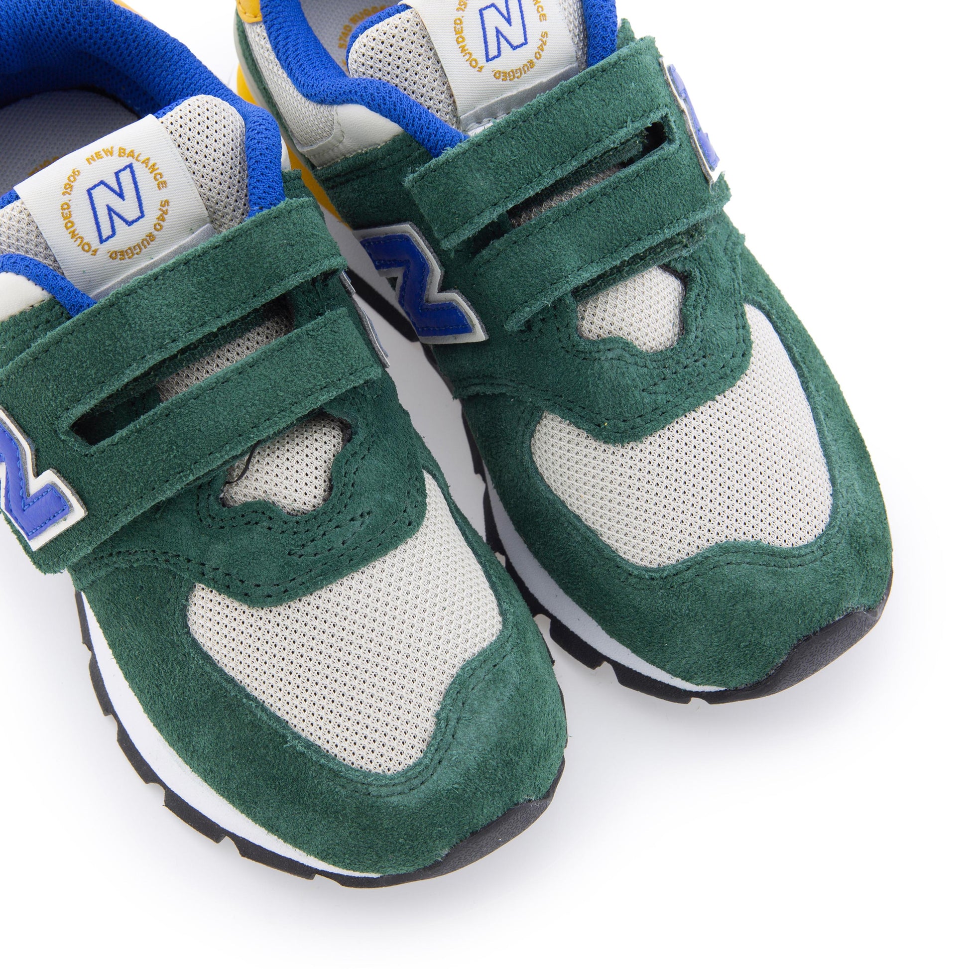 Deportiva ante verde con velcro PV574DG2 New Balance - PV574DG2-159-6.jpg