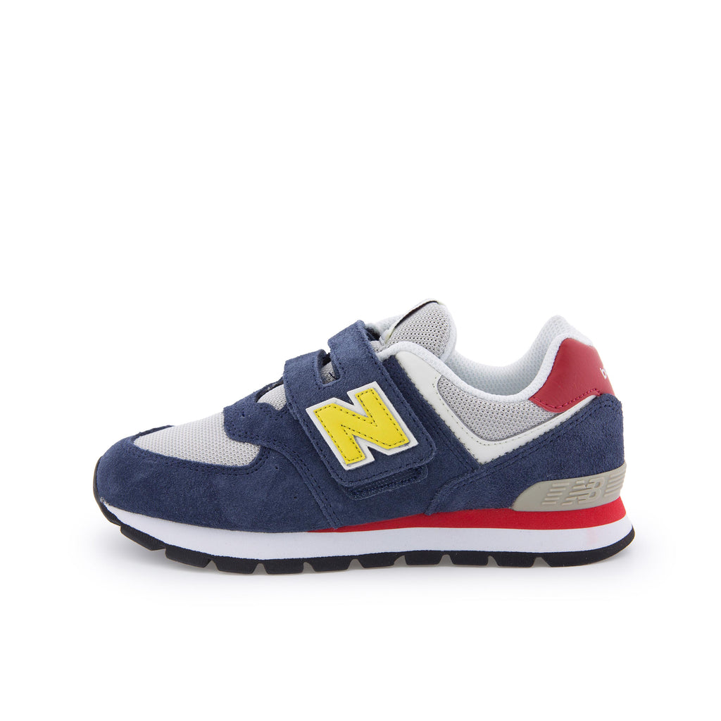 Deportiva ante azul con velcro PV574DR2 New Balance - PV574DR2-27-1.jpg