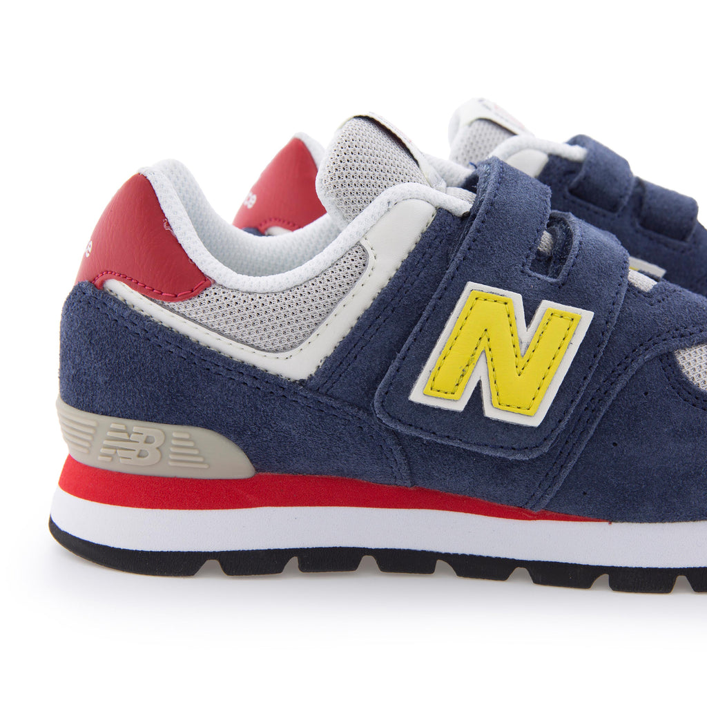 Deportiva ante azul con velcro PV574DR2 New Balance - PV574DR2-27-5.jpg