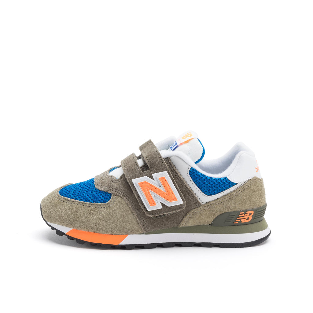 Deportiva kaki/azulón PV574LA1 New Balance