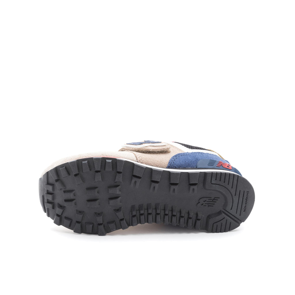 Deportiva kaki/azulón con velcro PV574LA1 New Balance - PV574LA1-470-4.jpg