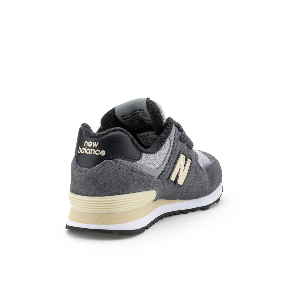 Deportiva gris/beige con velcro PV574LGG de New Balance - PV574LGG-261-3.jpg