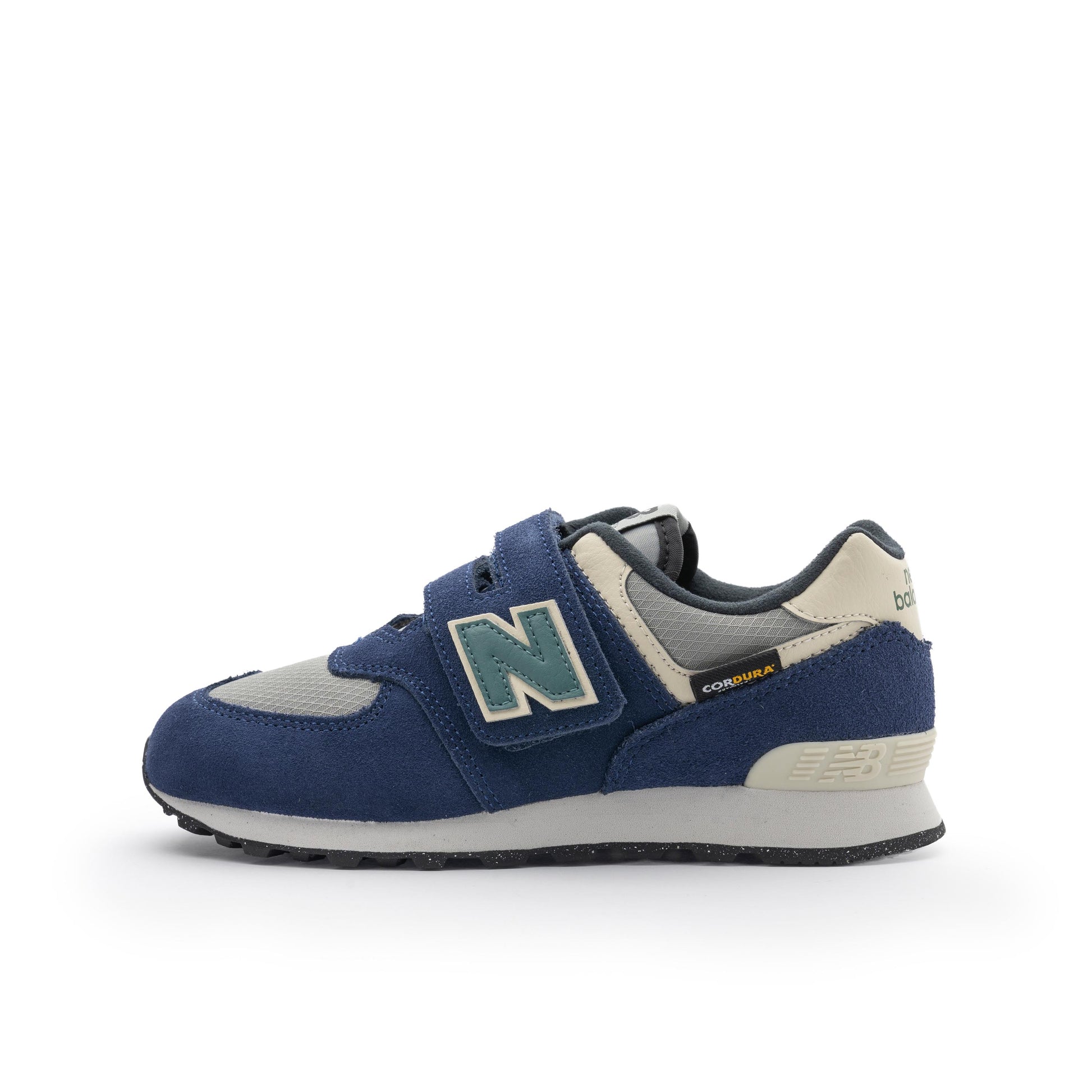 Deportiva azul/verde con velcro PV574SOA de New Balance - PV574SOA-204-1.jpg