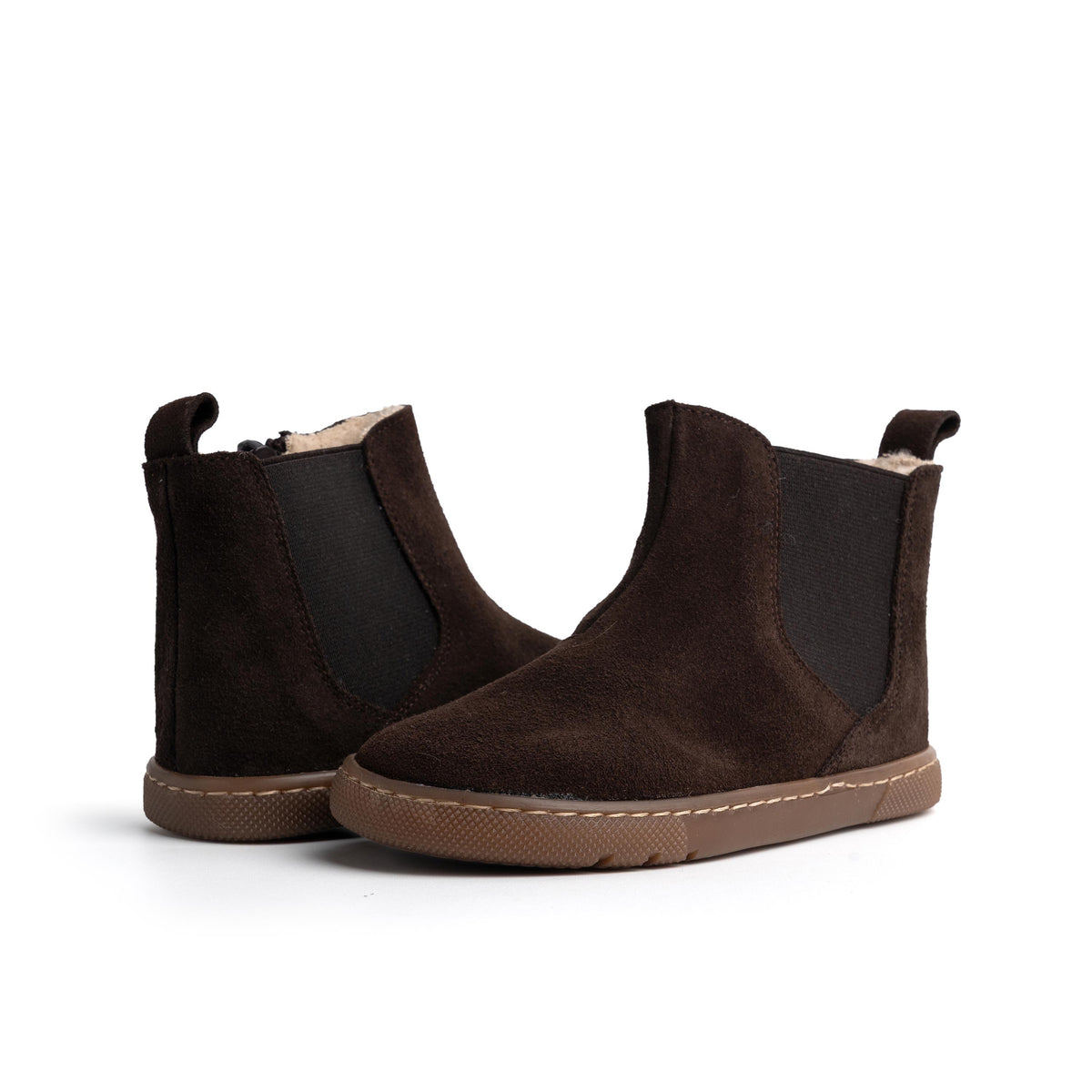 Bota barefoot serraje marrón R15 Jeromín