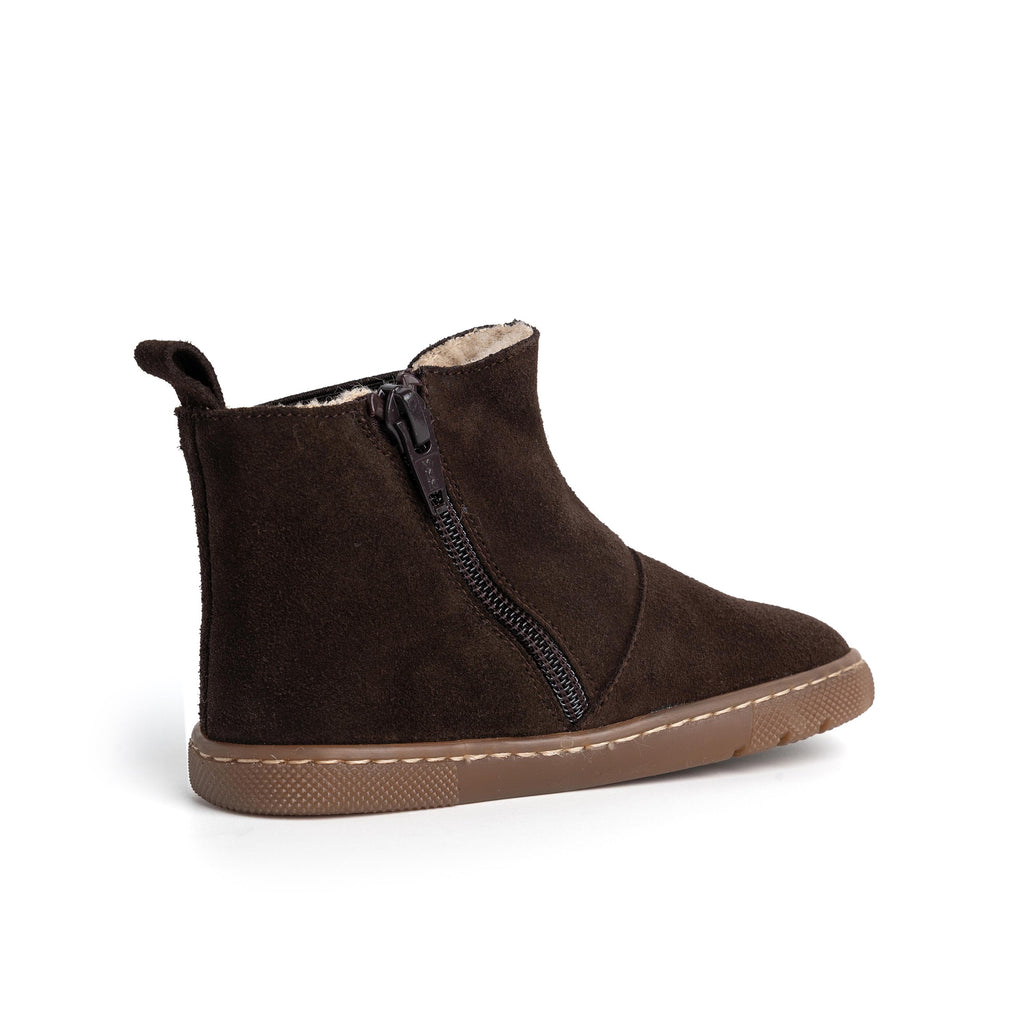 Bota barefoot serraje marrón R15 Jeromín