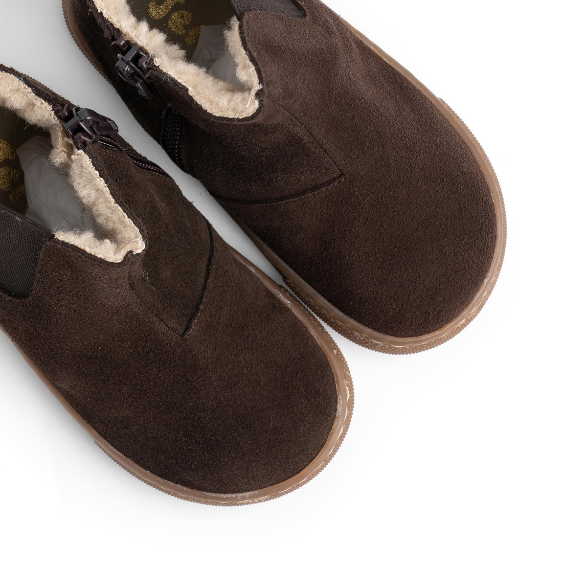 Bota barefoot serraje marrón R15 Jeromín