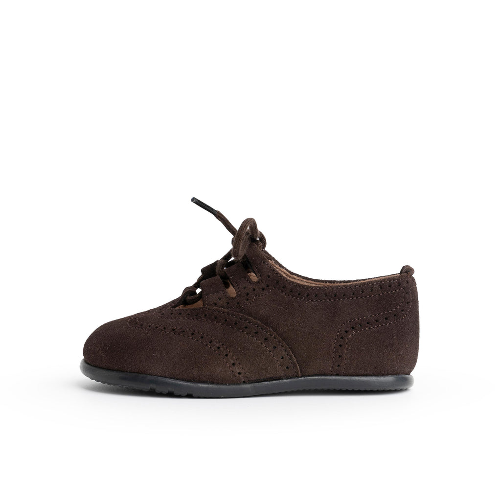 Angelito barefoot serraje marrón R3992 Jeromín
