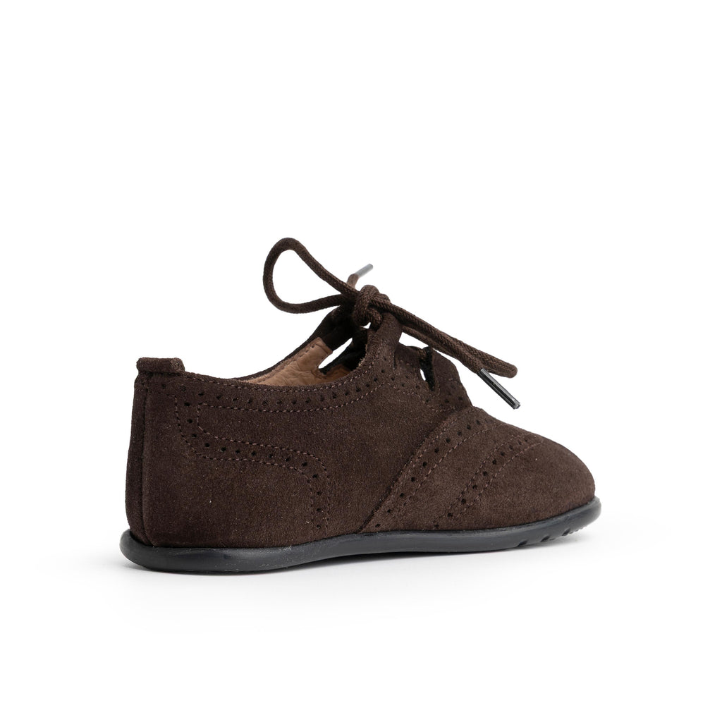 Angelito barefoot serraje marrón R3992 Jeromín