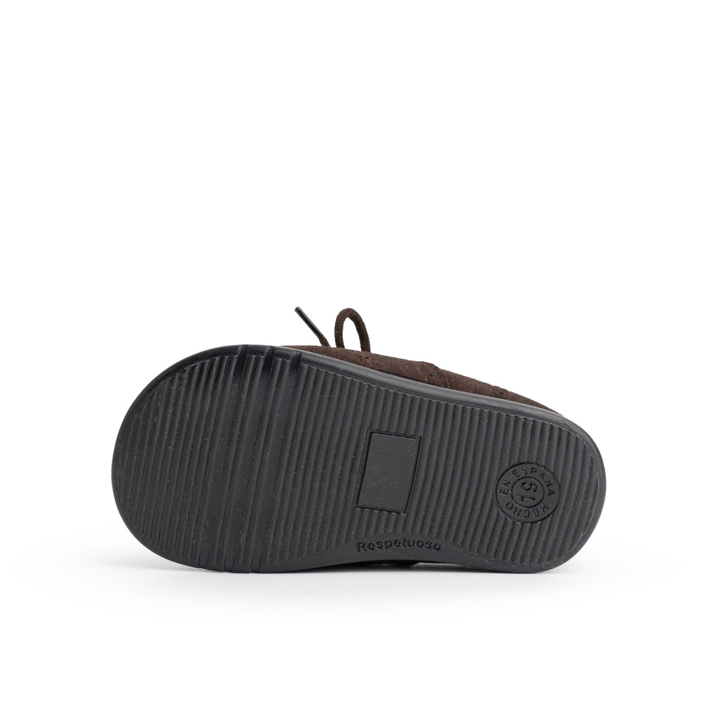 Angelito barefoot serraje marrón R3992 Jeromín