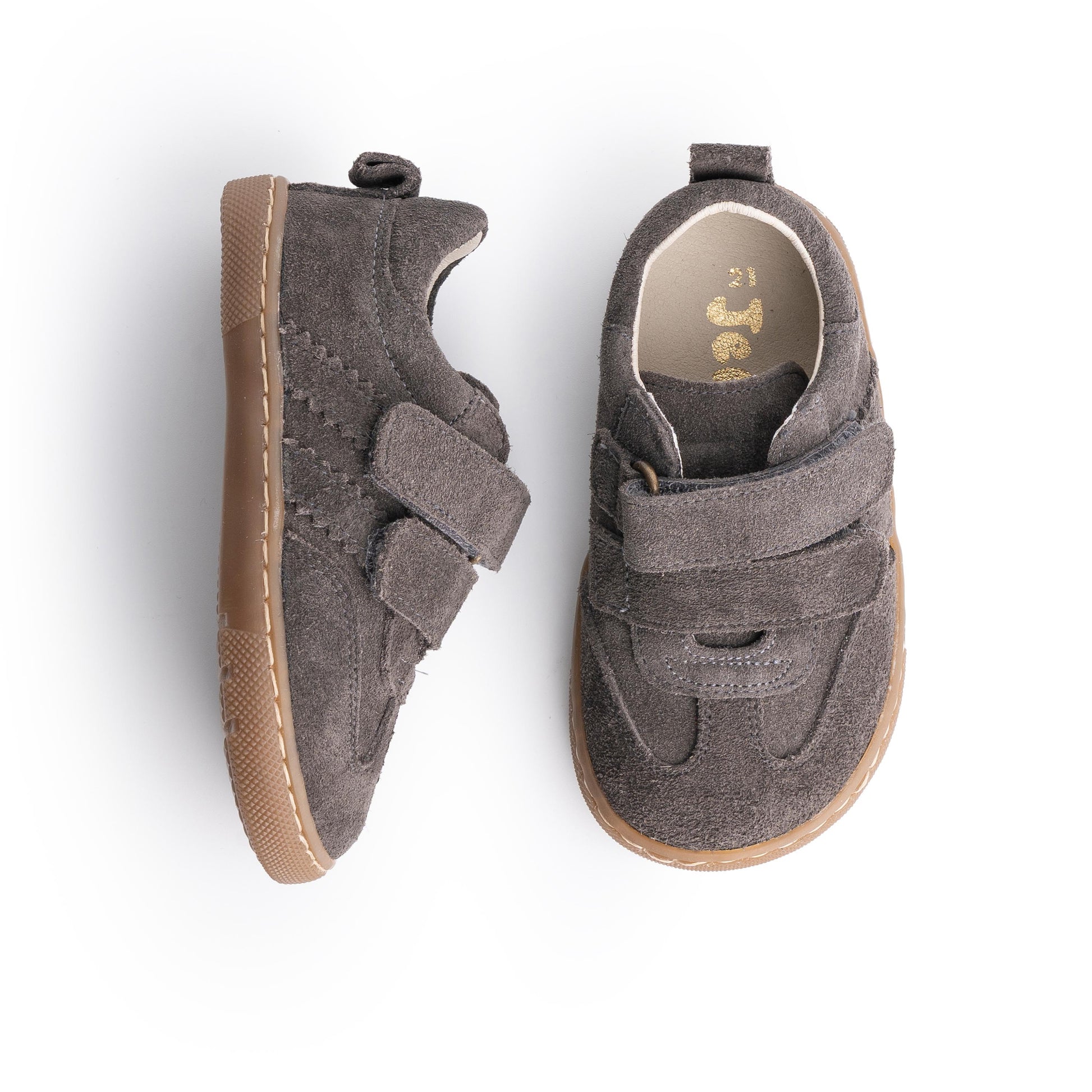 Deportiva barefoot serraje gris REP Jeromín