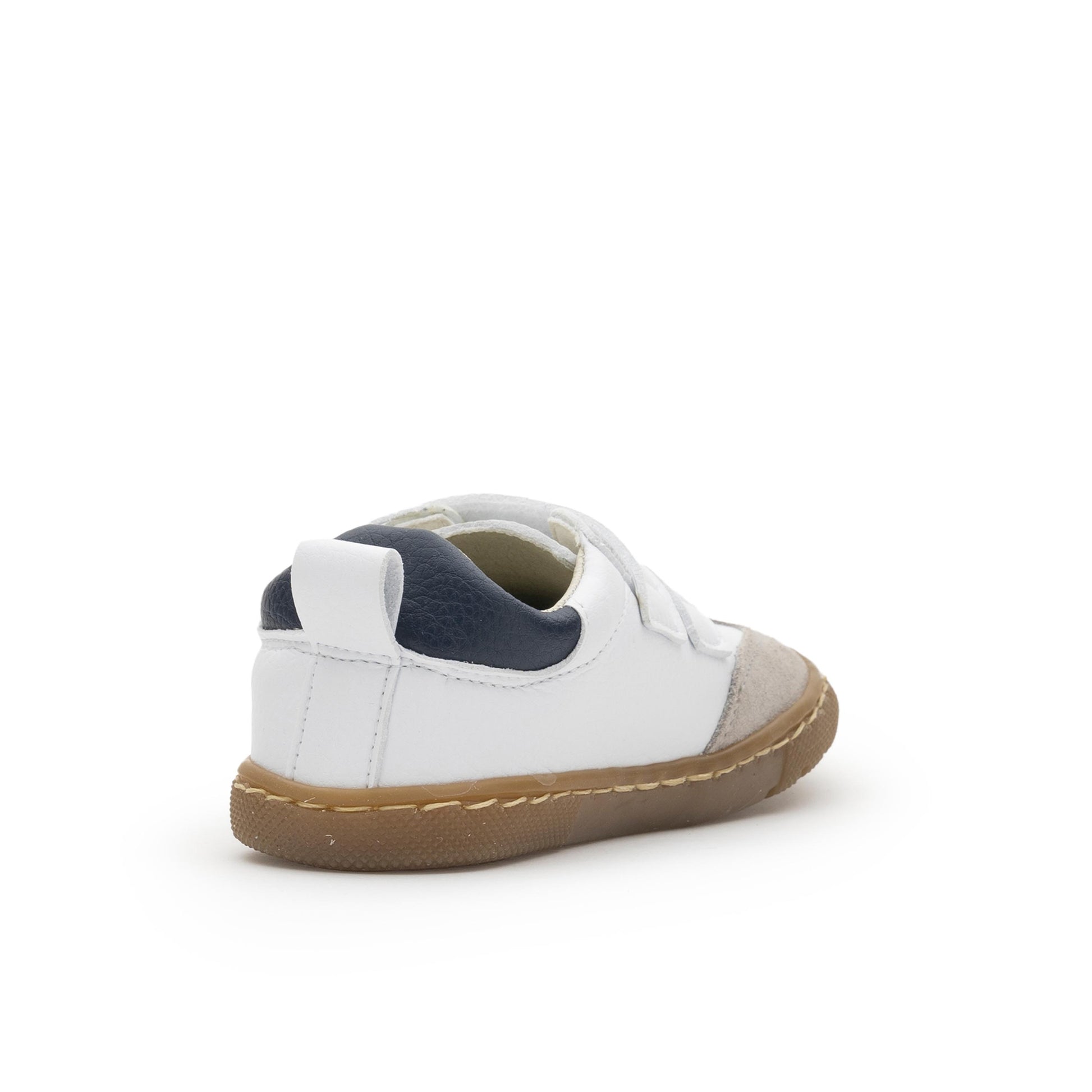Deportiva barefoot blanco/azul con velcro REP Jeromín - REP-306-3.jpg
