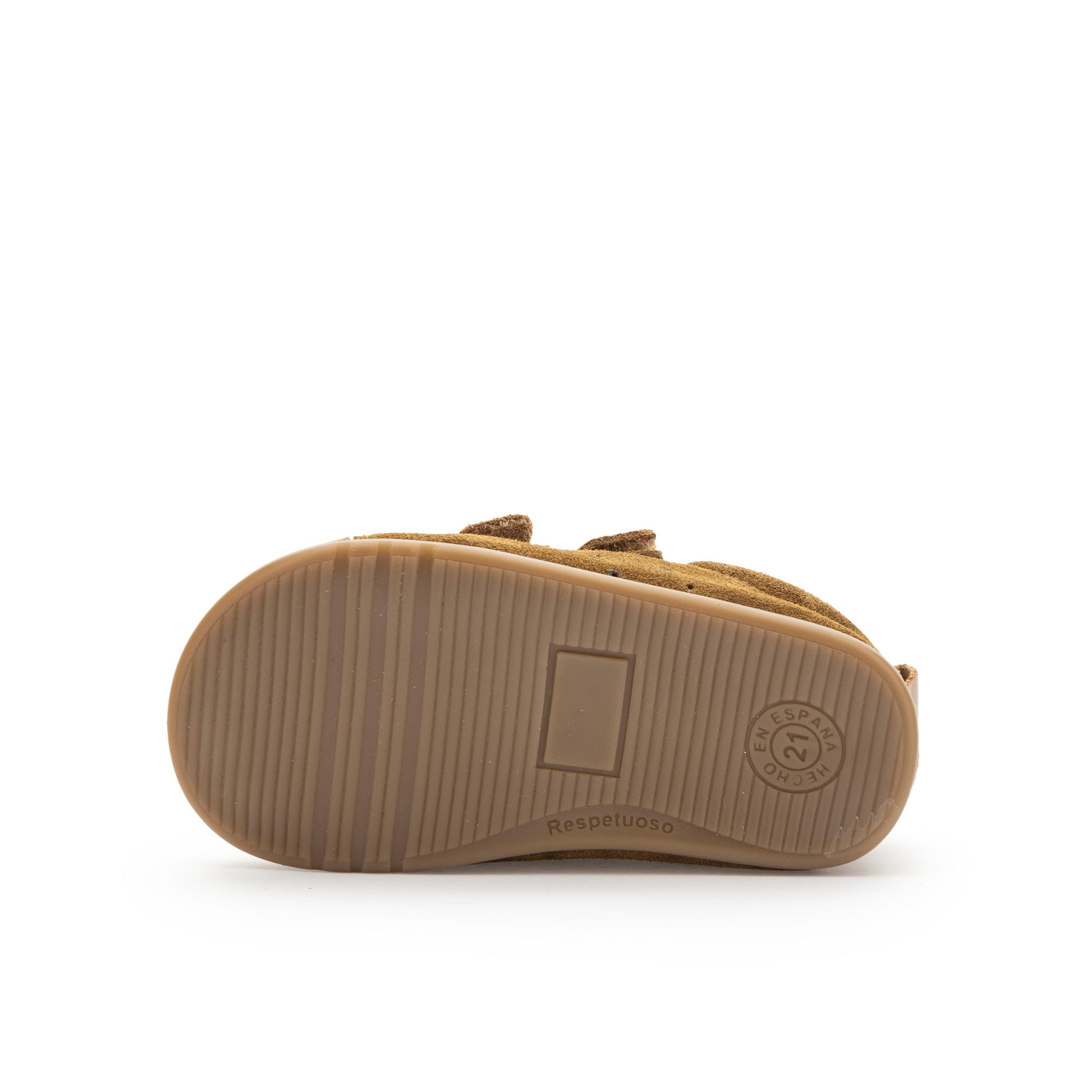 Deportiva barefoot ante roble con velcro REP Jeromín - REP-366-4.jpg